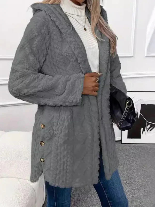 LAURA | HOODED CARDIGAN JACKET