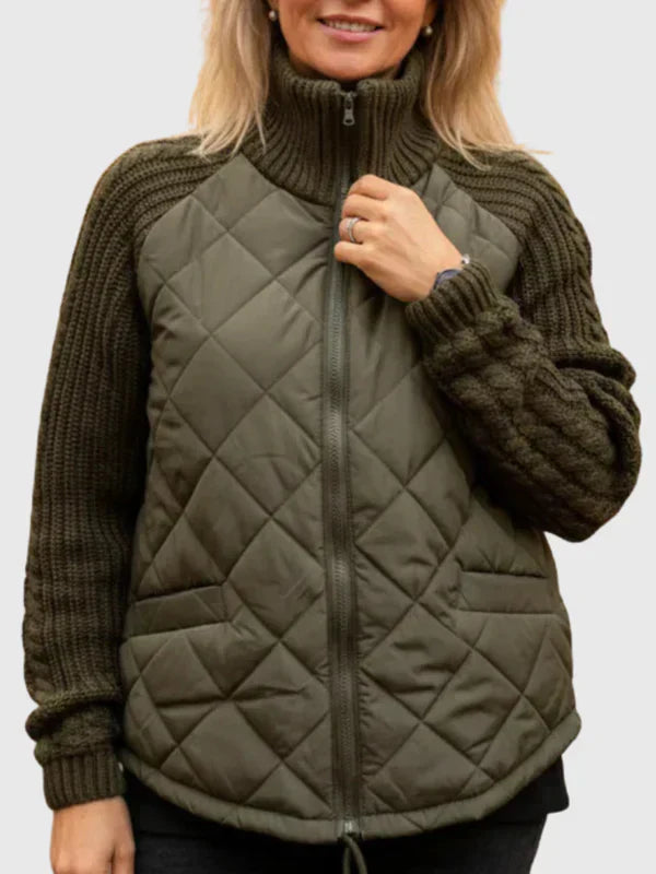 Caroline | PATCHWORK WINTER JACKET