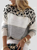 Emma | Leopard Accent Sweater
