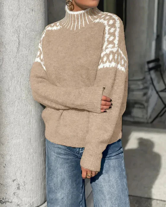Rowan™ | Knitted Winter Sweater