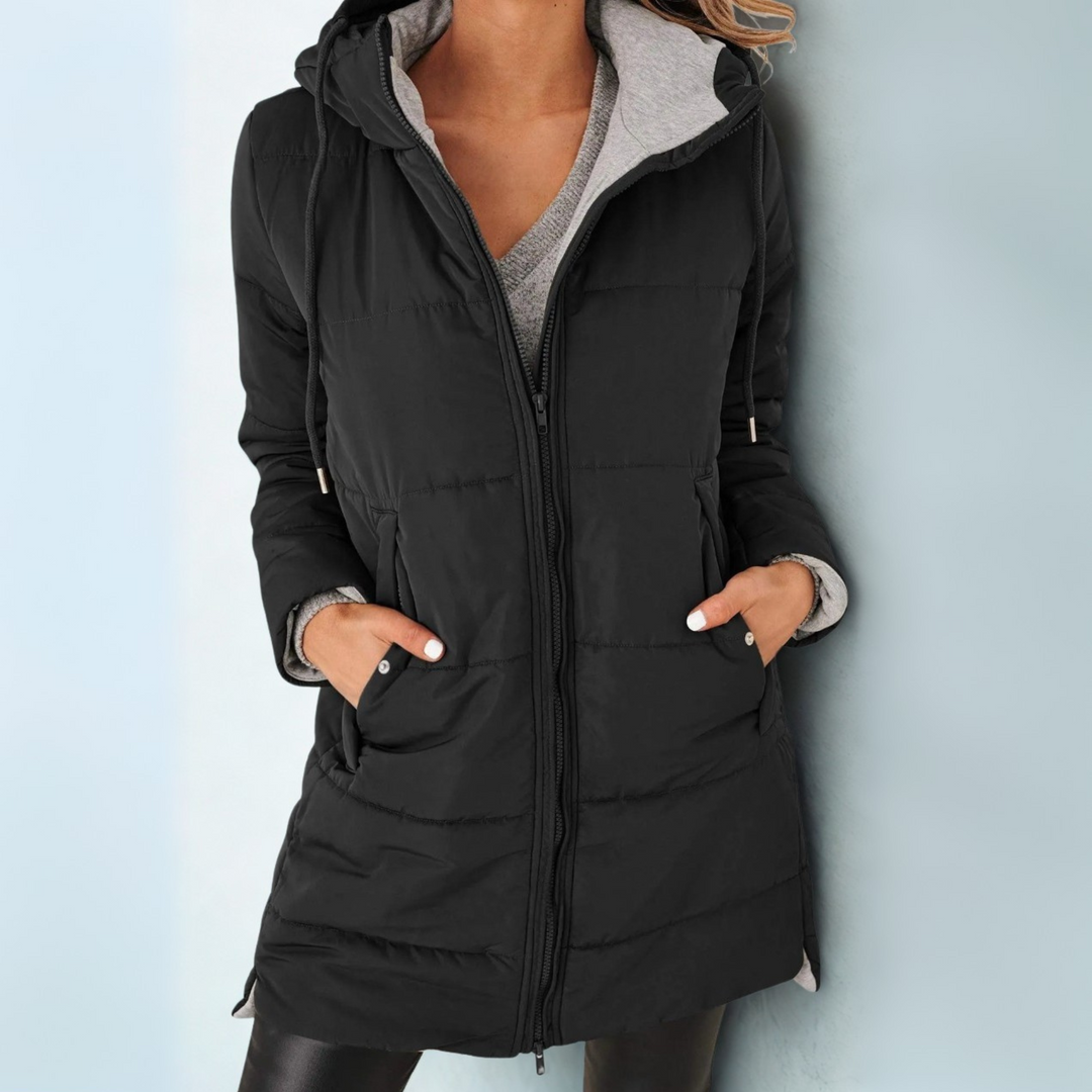 Marcelline | Lightweight Winter Jacket with Hood
