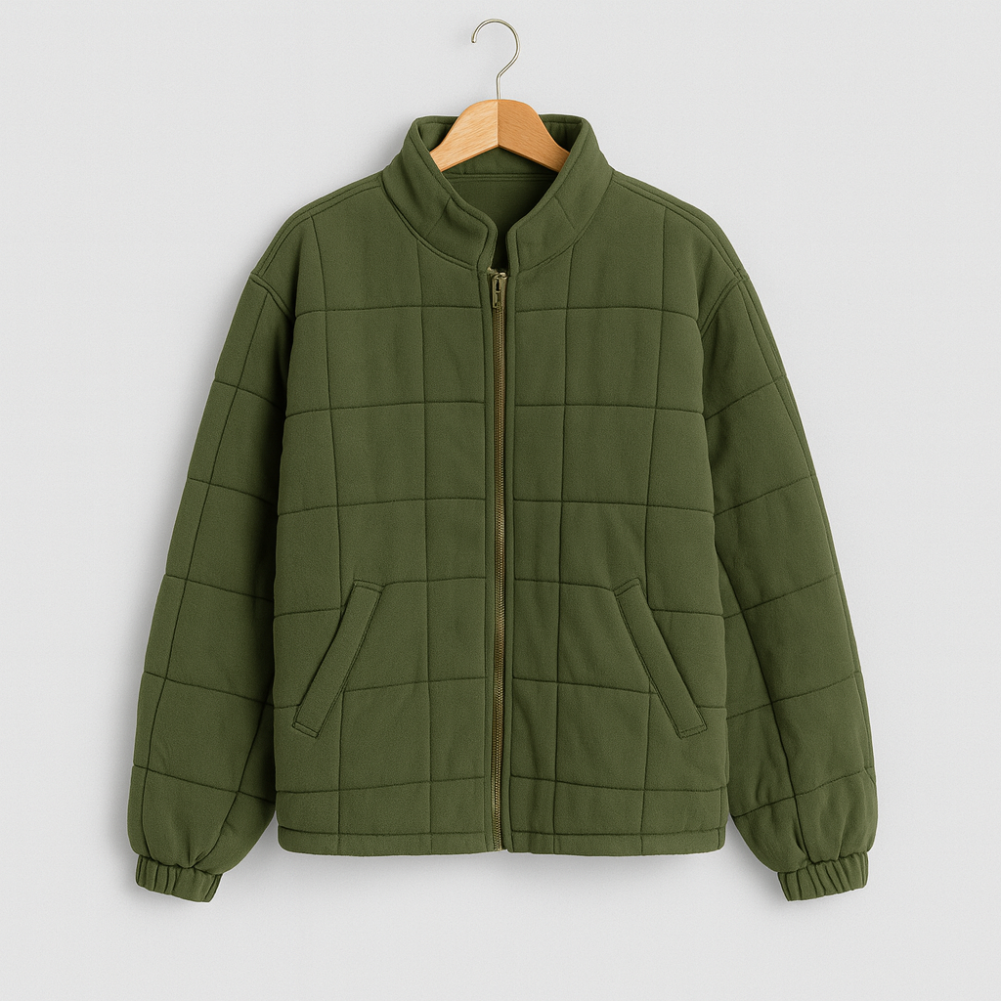 Josiane | Padded jacket with an elegant oversized look