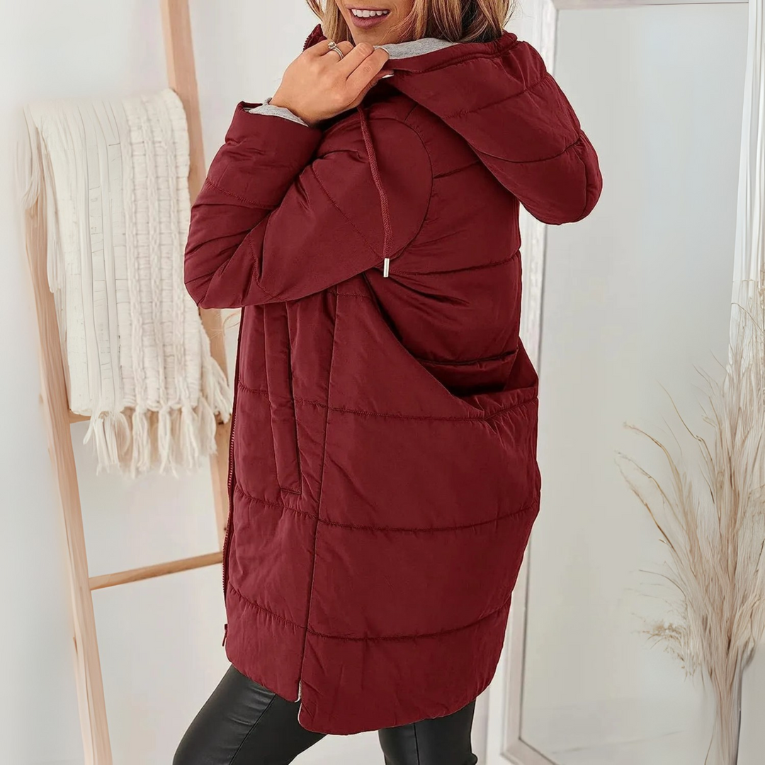 Marcelline | Lightweight Winter Jacket with Hood