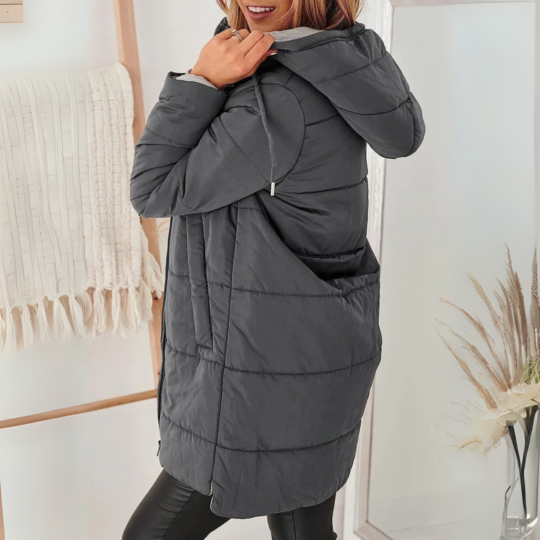 Marcelline | Lightweight Winter Jacket with Hood