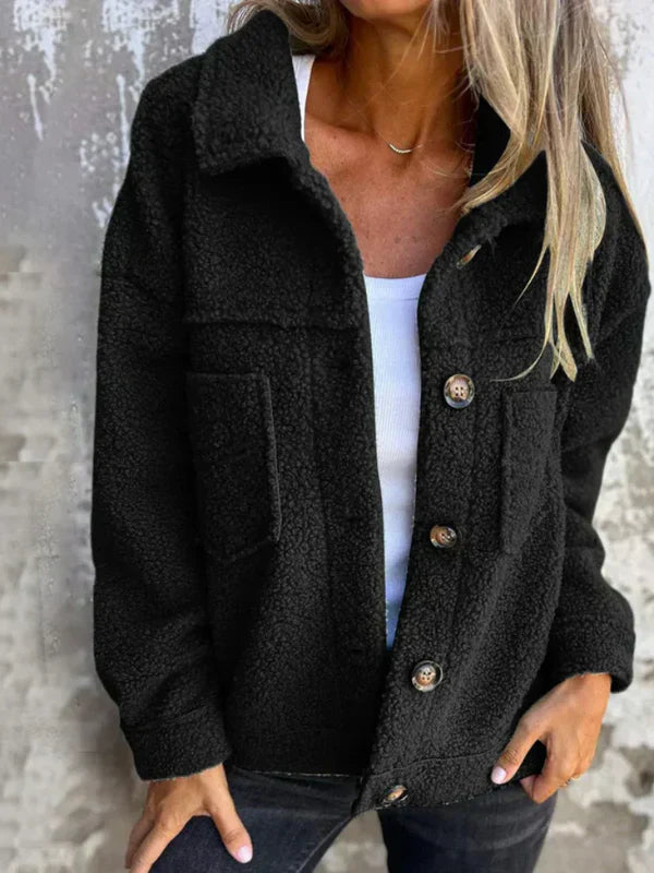 SANDRA | COZY SHERPA JACKET