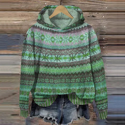 Anja™ Cozy Ethnic Knit Jumper