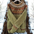 Zephira – Warm Sweater with a Classic Knit Pattern