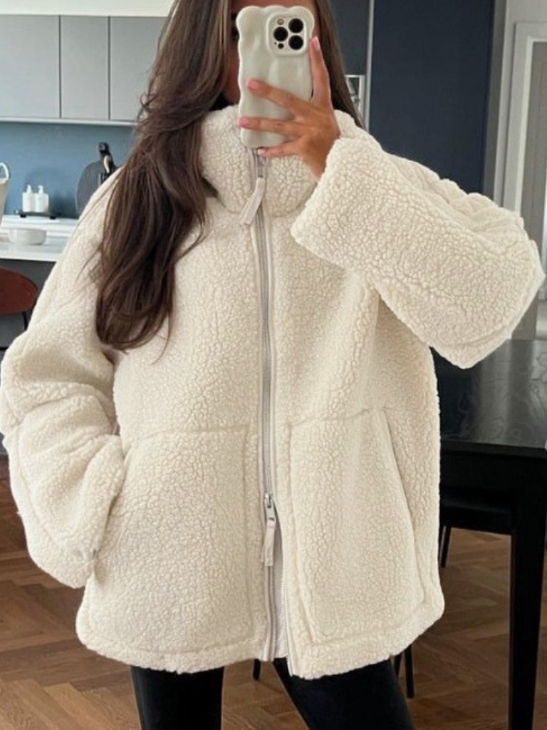 NOA | COZY FLEECE ZIP JACKET