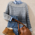 Luisa - Nordic Pattern Knit Sweater
