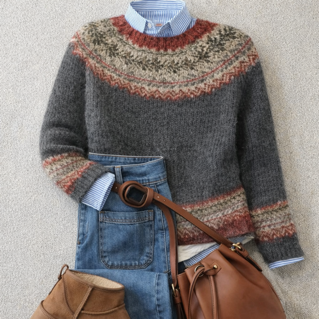 Lauren™ | Heritage Nordic Knit Sweater