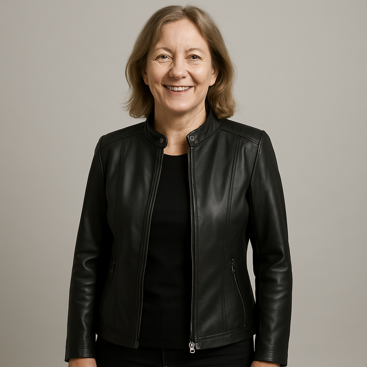 Ludmila™ | Elegant Moto Jacket