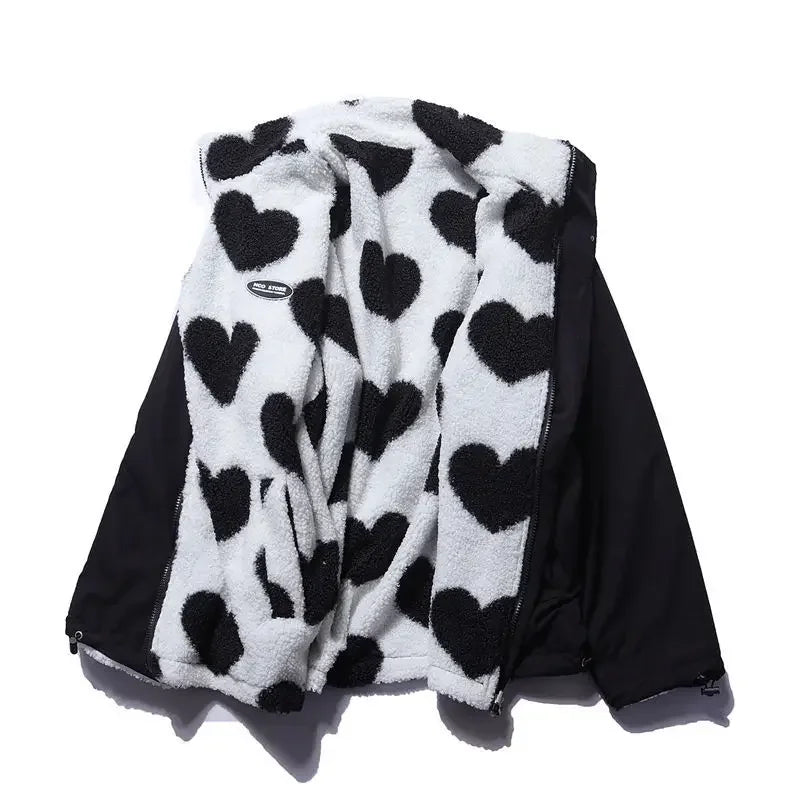 Riley™ | Reversible Cozy Heart Jacket