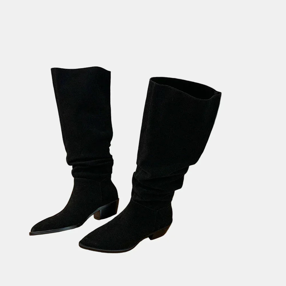 Thea | Suede Retro Autumn Boots