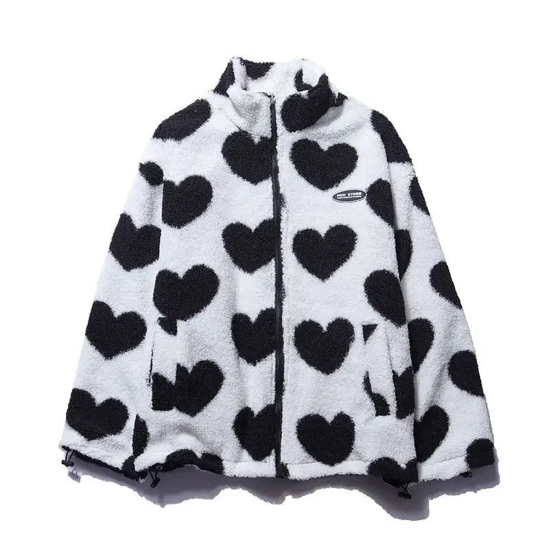 Catherine | Reversible Heart Jacket