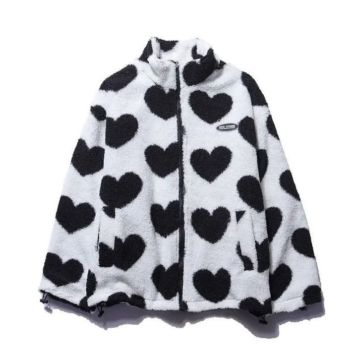 Catherine | Reversible Heart Jacket