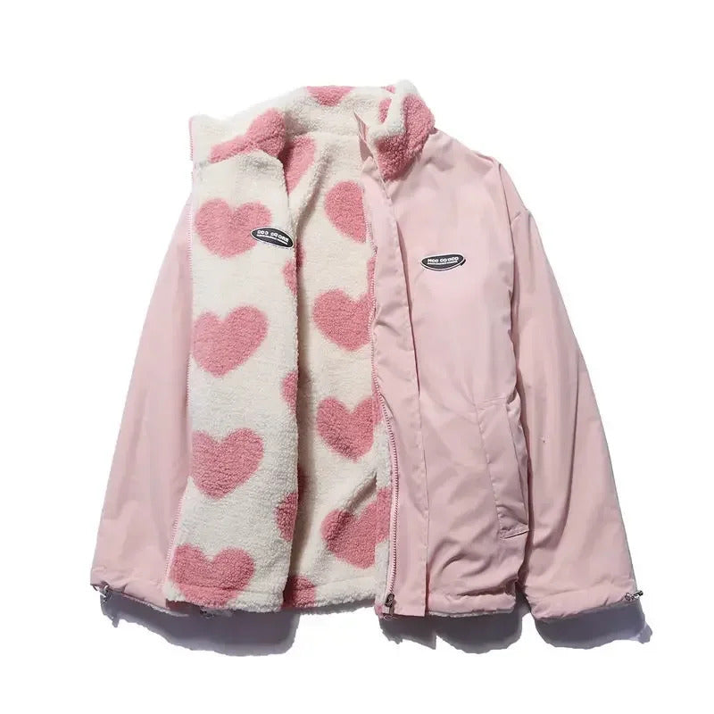 Catherine | Reversible Heart Jacket