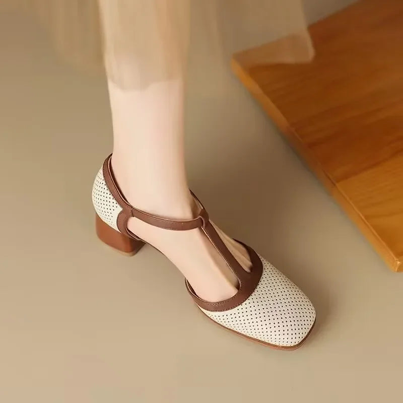 Luna | Sleek Mid-Heel Shoes for Modern Chic