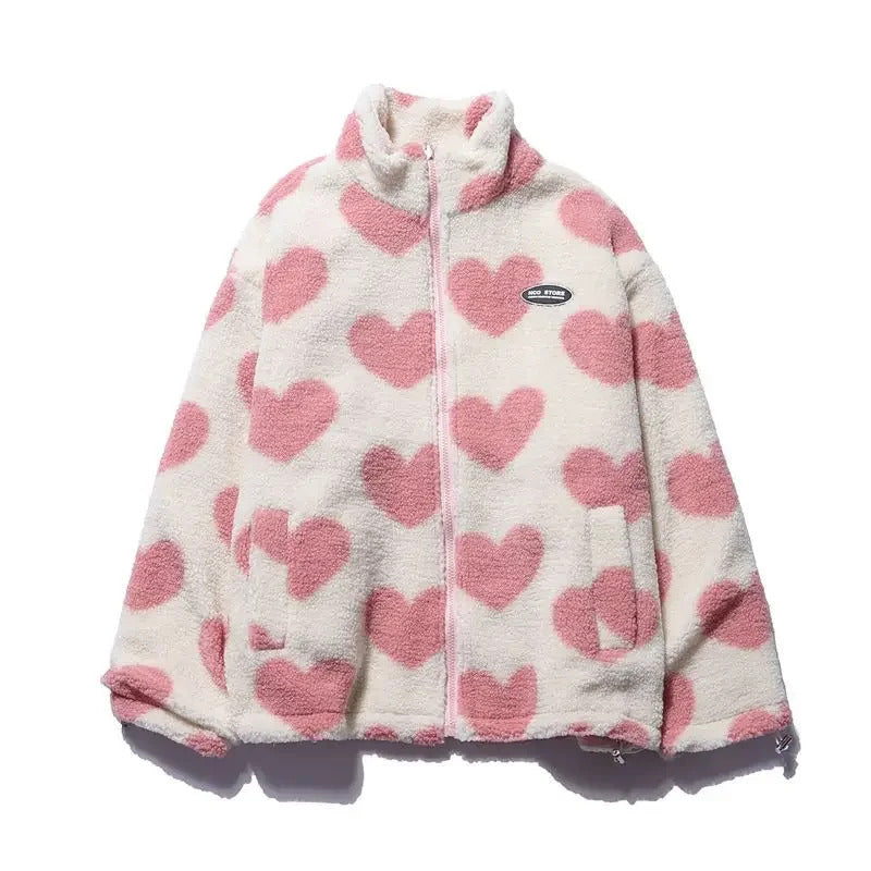 Catherine | Reversible Heart Jacket