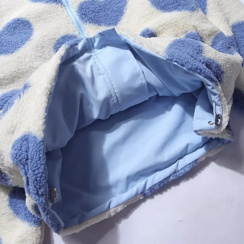 Catherine | Reversible Heart Jacket