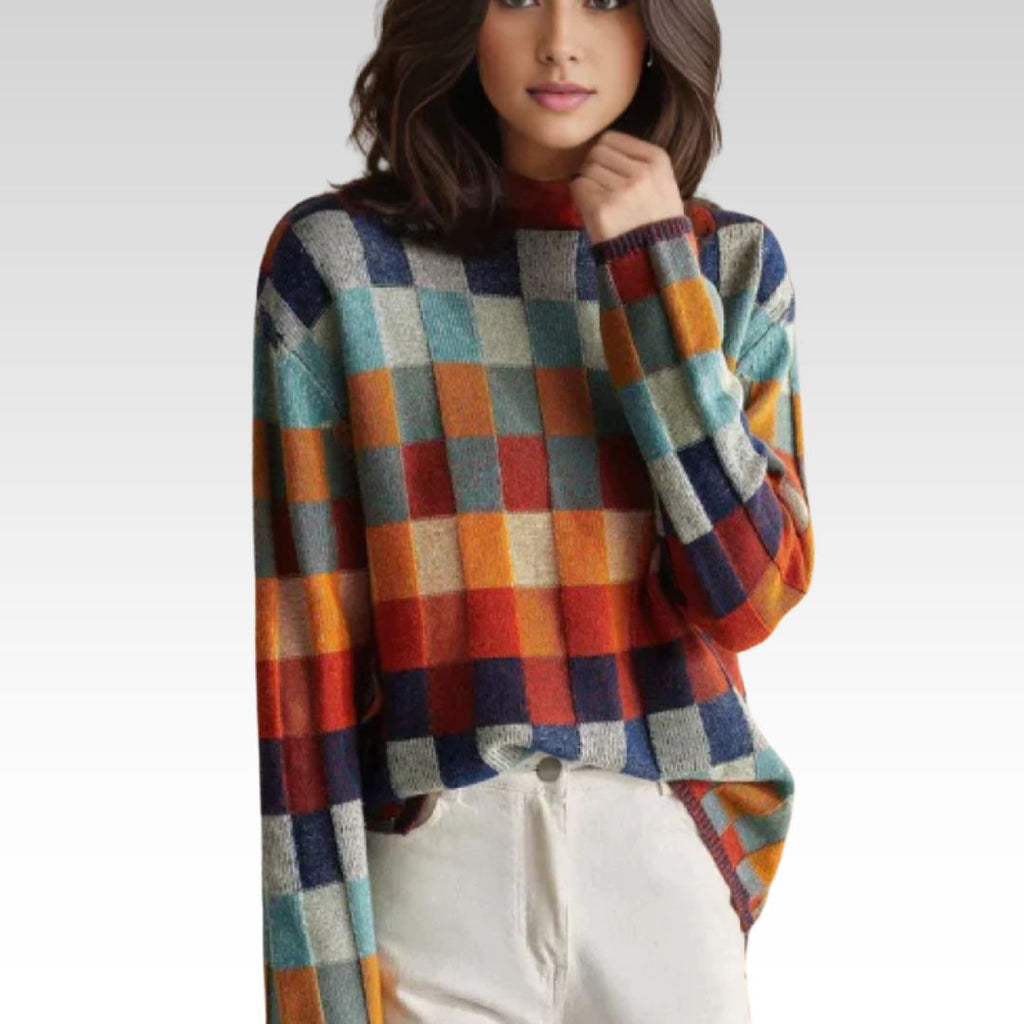 Leah | Cozy Turtleneck Knit Jumper