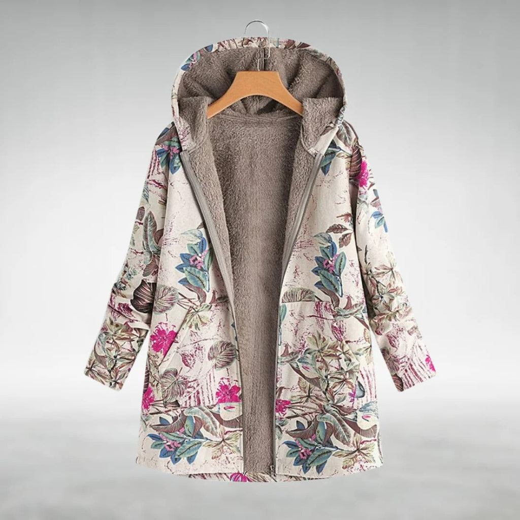 Emery™ | Floral Fleece Jacket