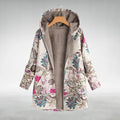 Florleece | Elegant Floral Fleece Jacket
