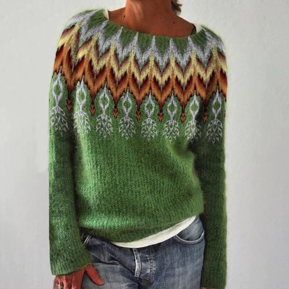 Sophia | Vintage Icelandic Wool Sweater