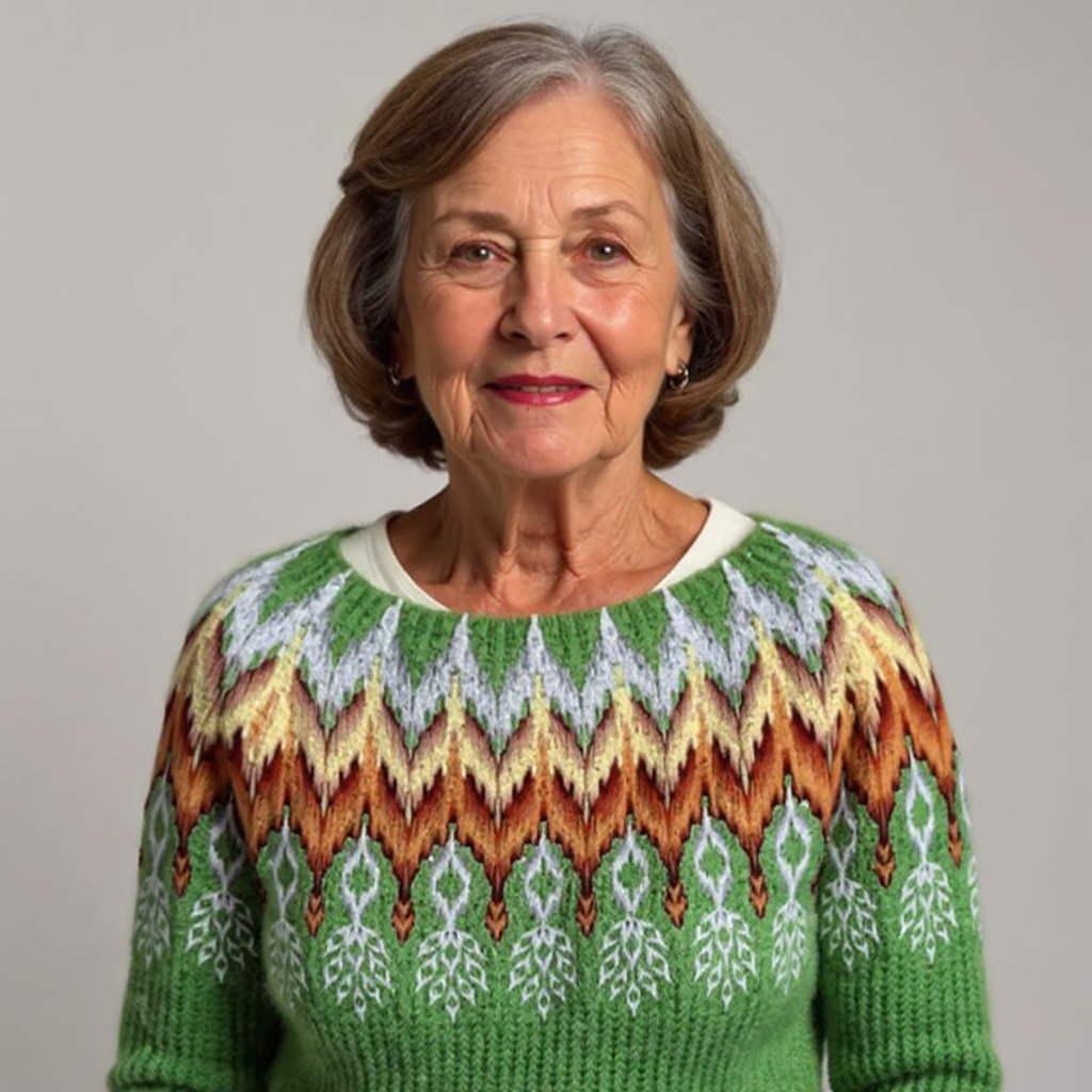 Sophia | Vintage Icelandic Wool Sweater