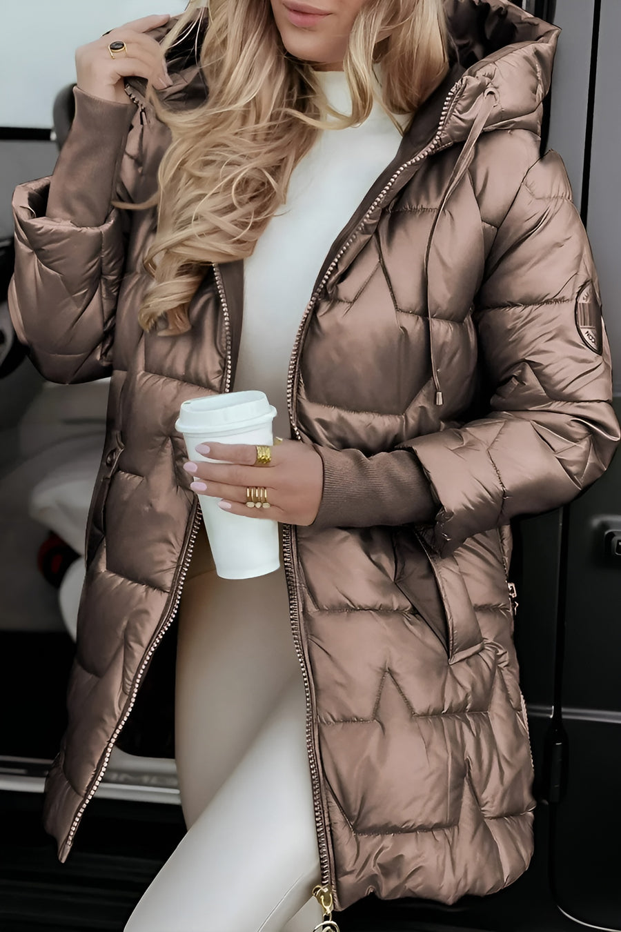 Madison™ Long Quilted Jacket — Timeless Style, Cozy Warmth