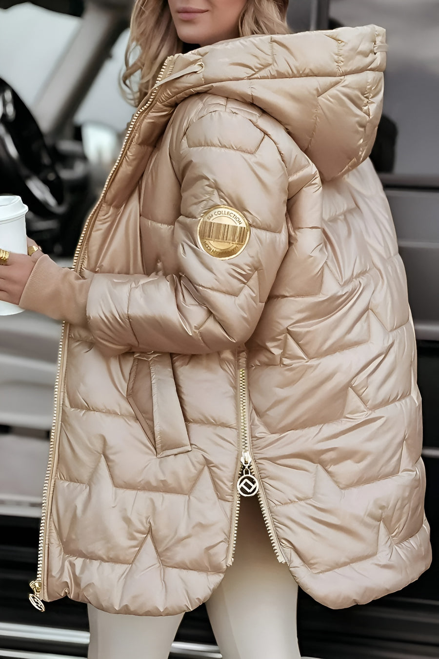 Madison™ Long Quilted Jacket — Timeless Style, Cozy Warmth
