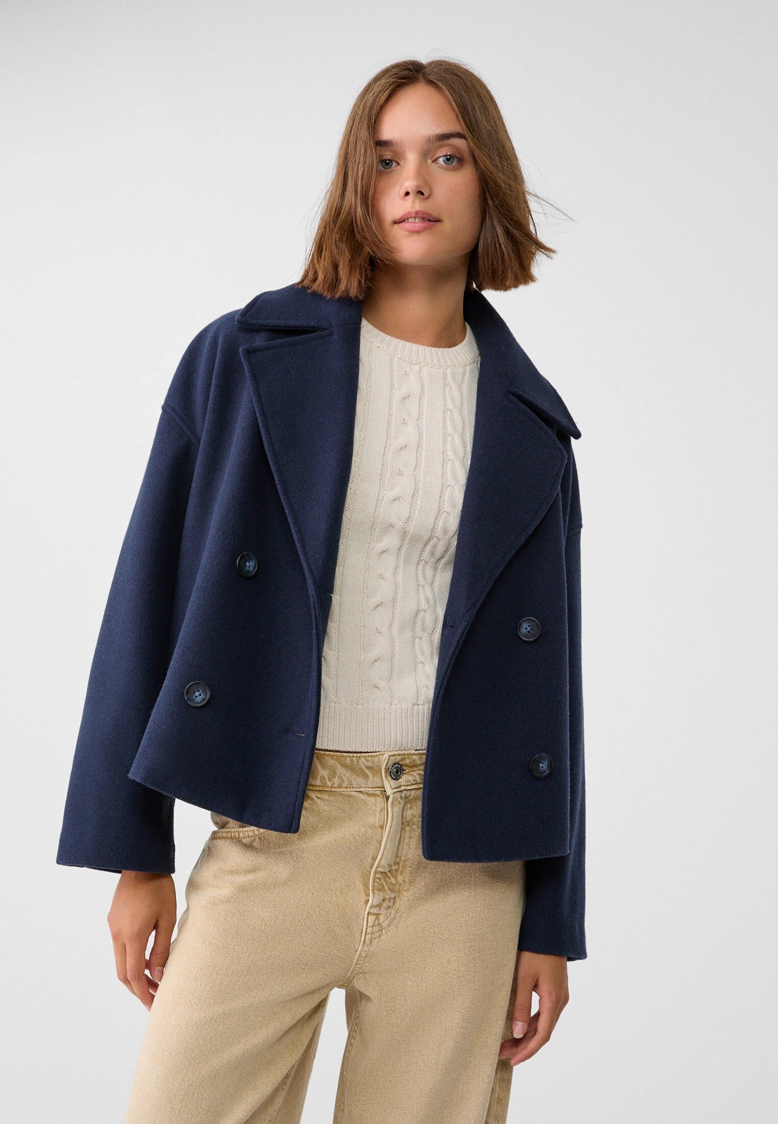 Leilani™ | Short Double-Breasted Jacket