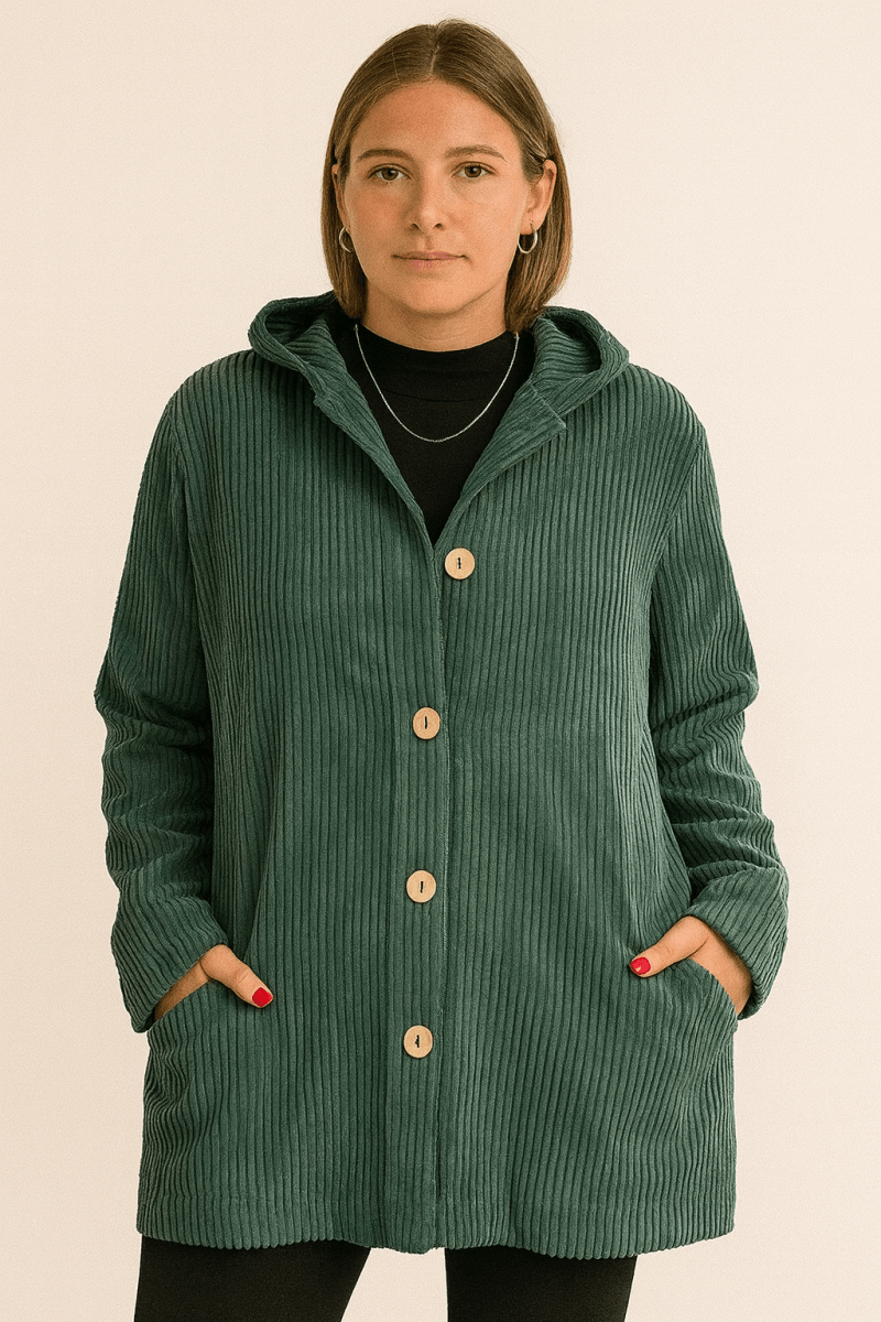 INDIE | Hooded Corduroy Jacket